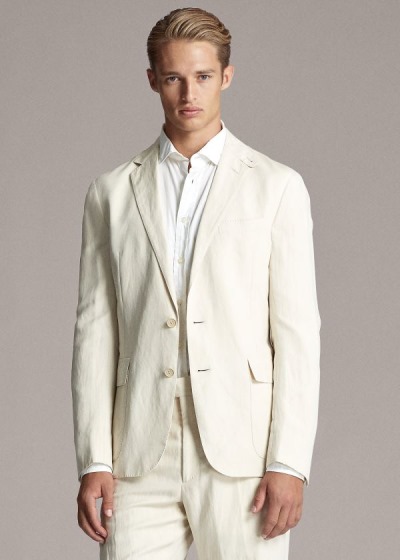 Men's Ralph Lauren Hadley Twill Suit Jacket | 752416OHZ